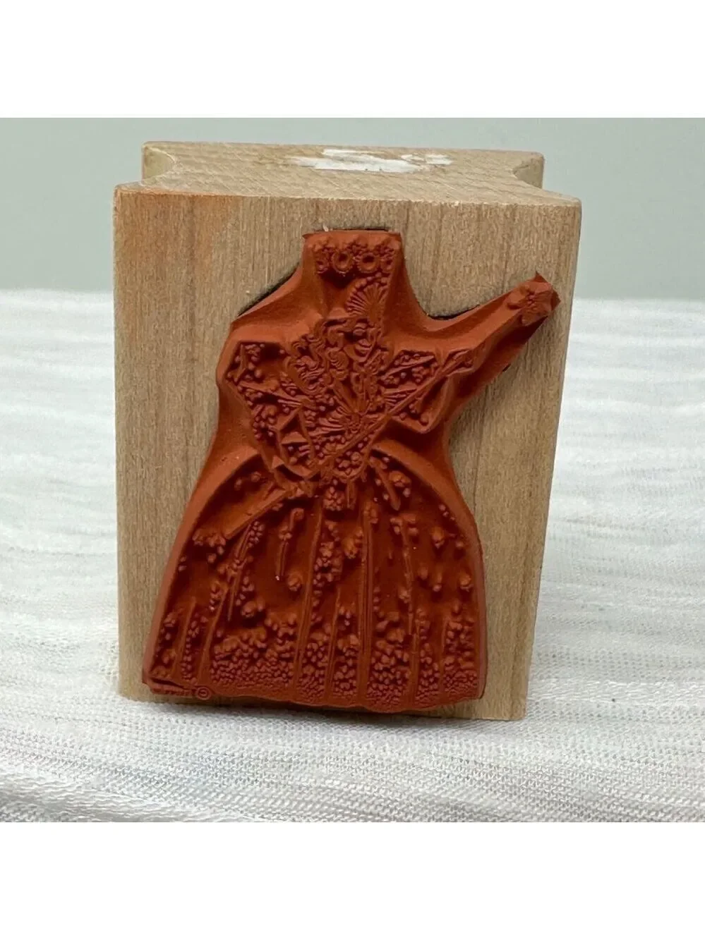 Glinda Wizard Of Oz Rubber Stamp Wood Mount 806E All Night Media Turner